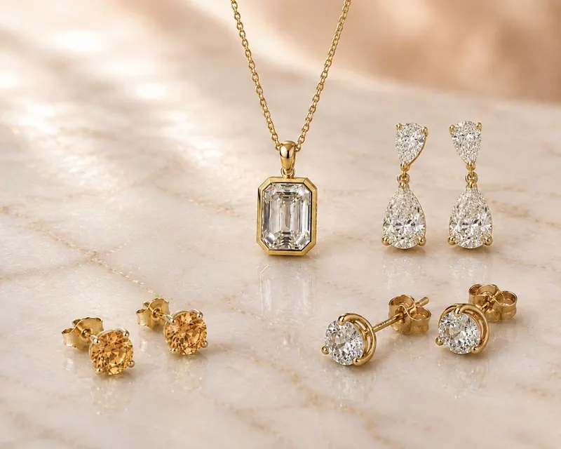 Lab-Grown Fine Jewelry - lab-grown diamond jewelry by The Local Jewel