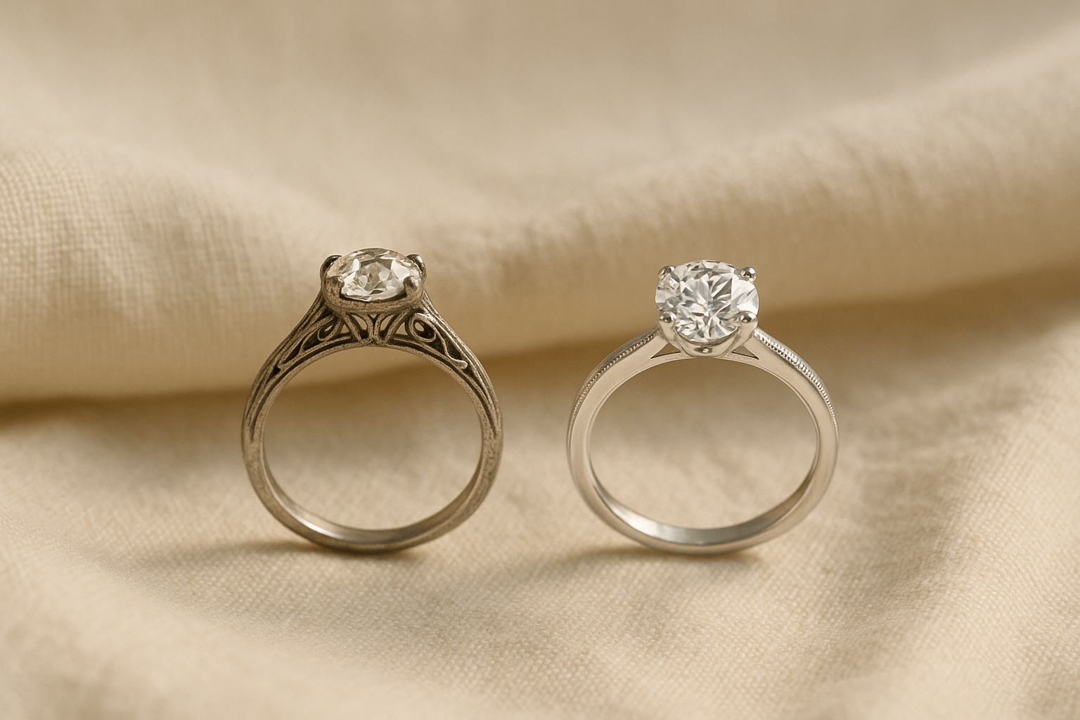 Vintage vs Antique Engagement Rings: What's the Difference