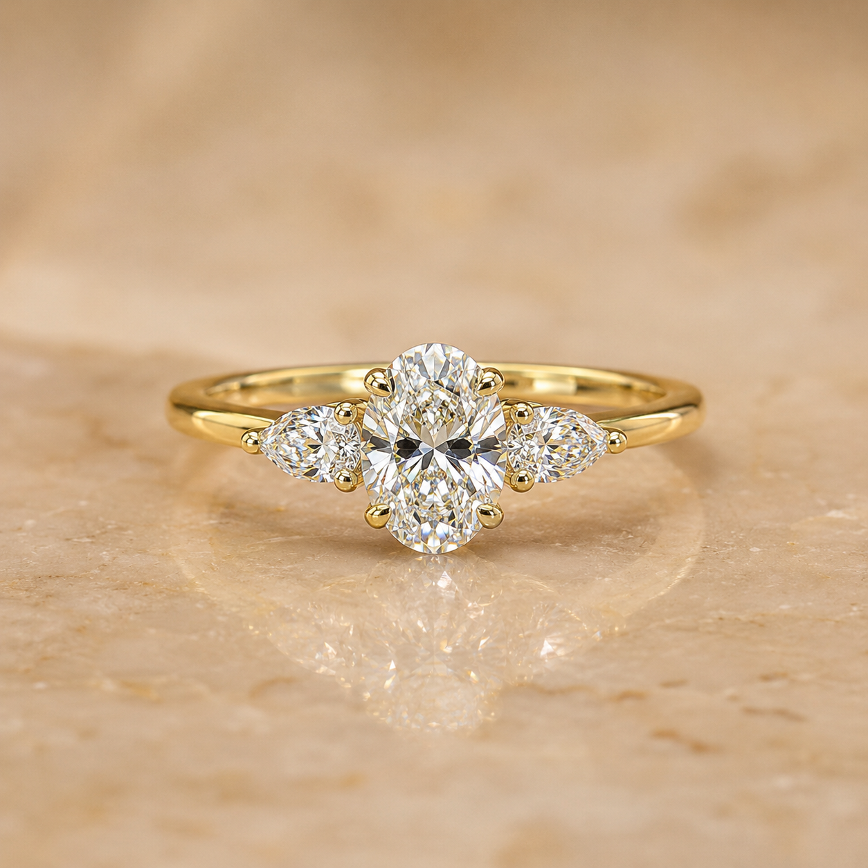 Oval Engagement Ring