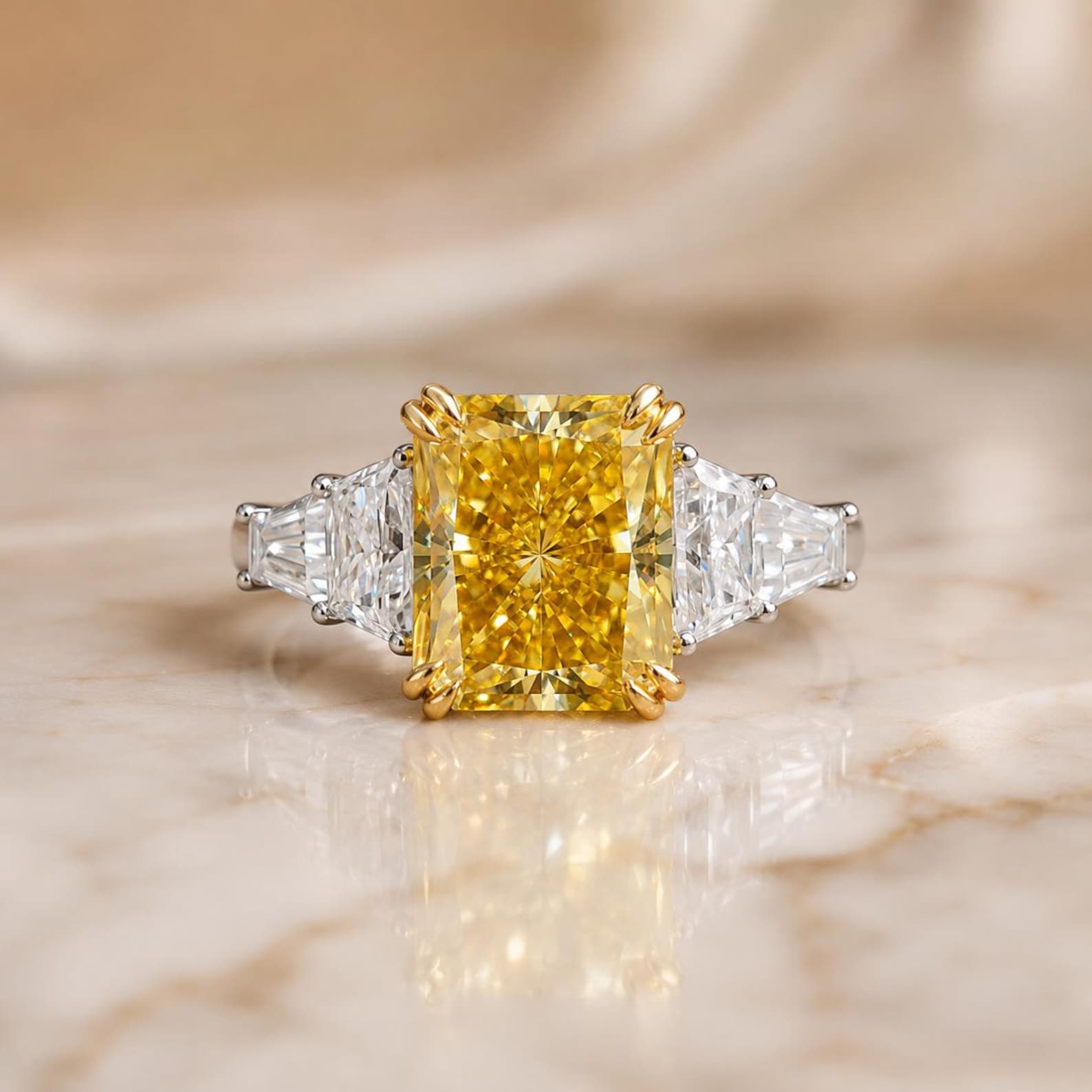 Yellow Diamond Engagement Rings